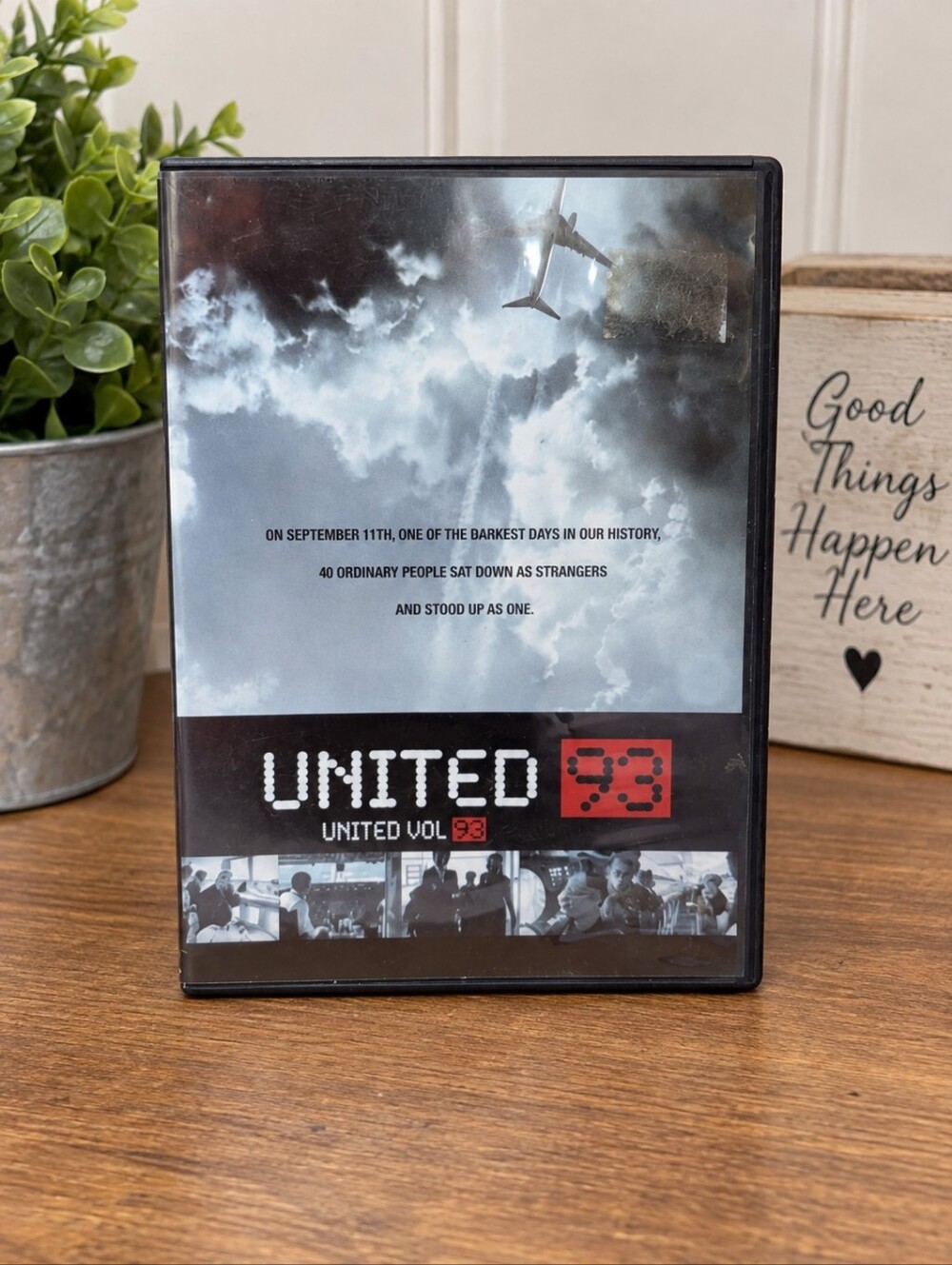 United 93 DVD – September 11th 9/11 Historical Drama Movie